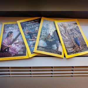 4 National Geographic Magazines India Subject Matter